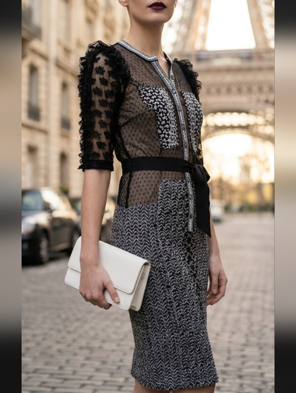 Byron Lars Beguile Anthropologie Allusion Sheath Dress